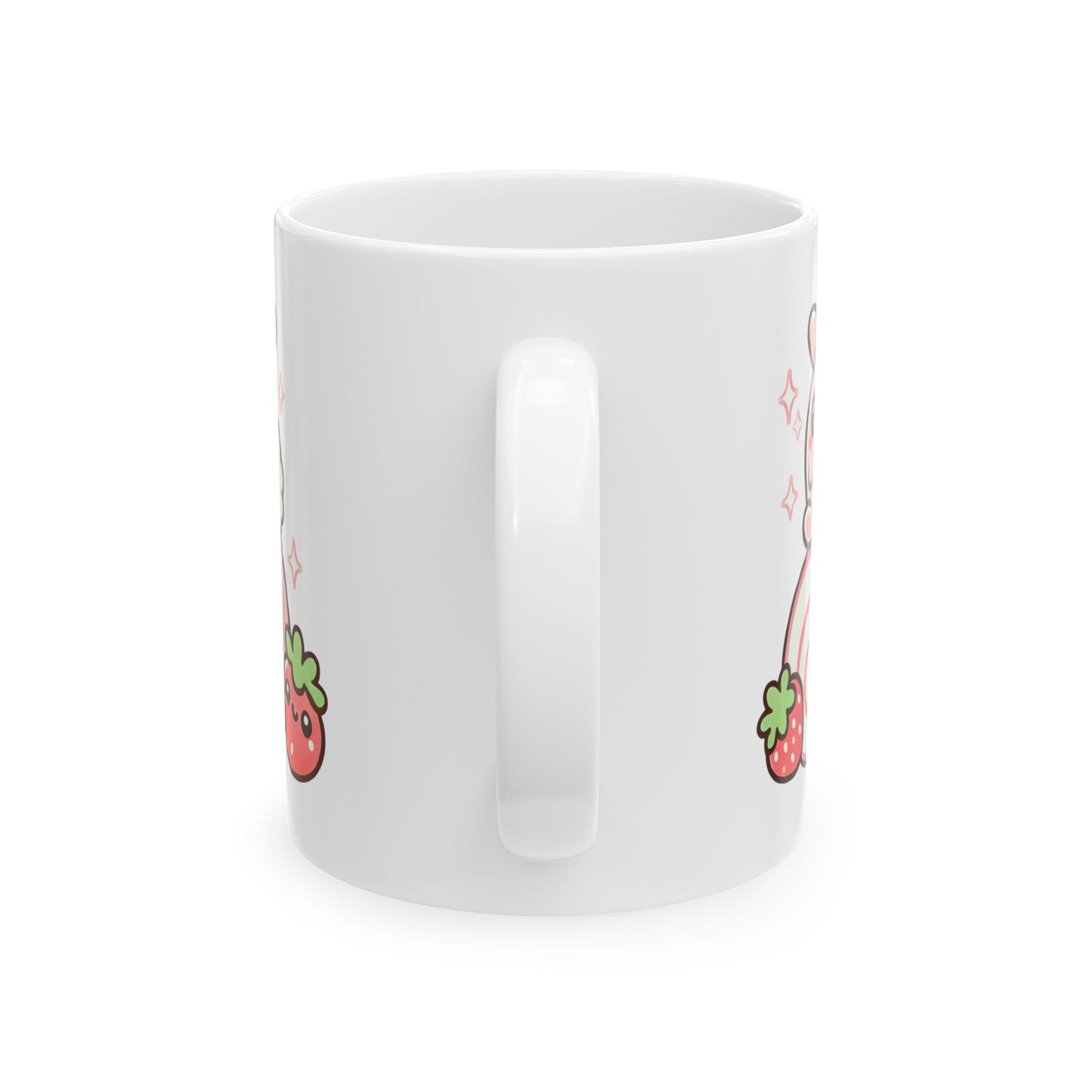 Cake Roll Bunny-Ceramic Mug, (11oz, 15oz)