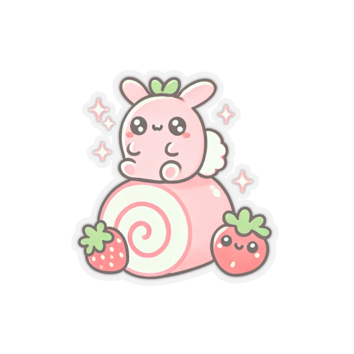 Stickers - Cake Roll Bunny Design