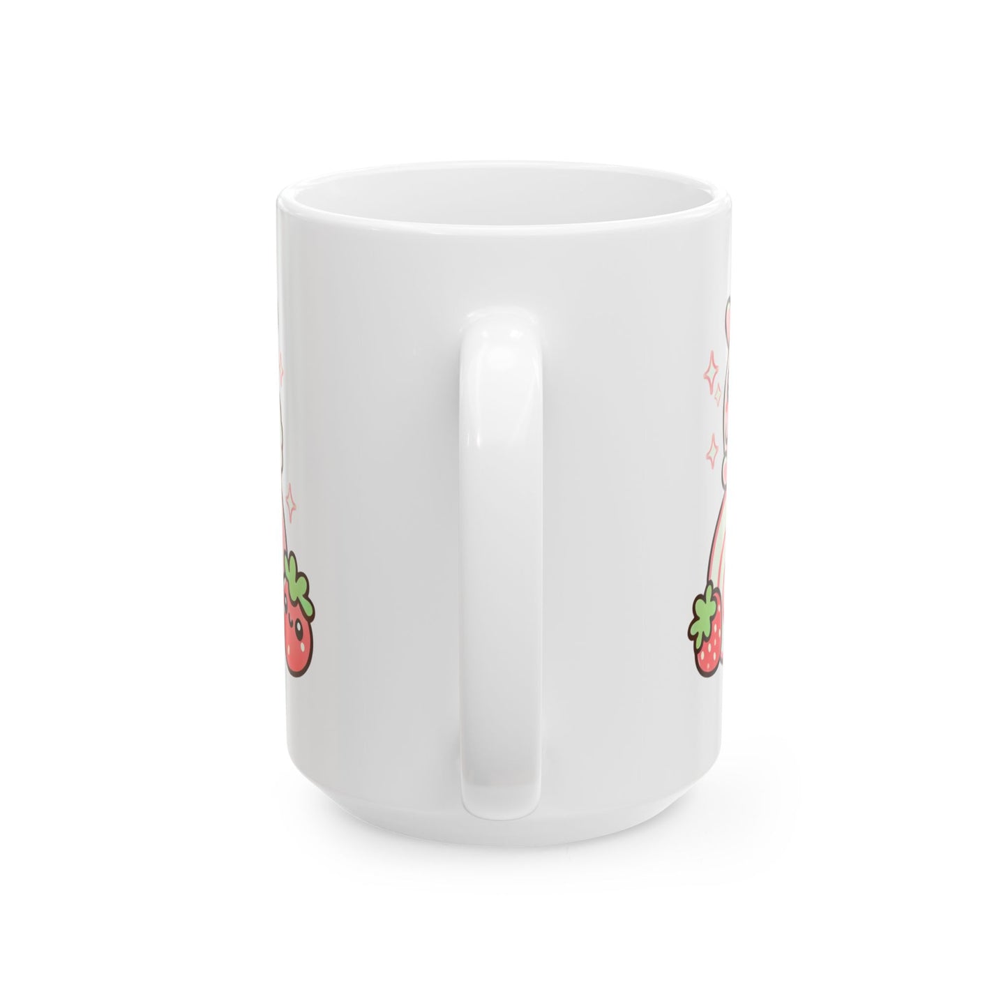 Cake Roll Bunny-Ceramic Mug, (11oz, 15oz)