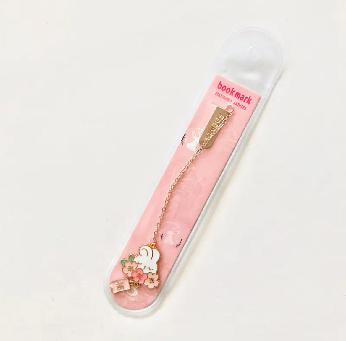 Sakura Rabbit/Cat Bookmark