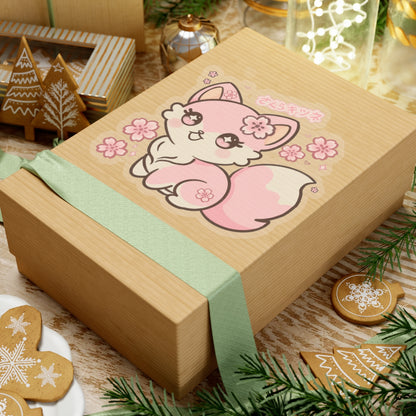 Sakura Fox Stickers