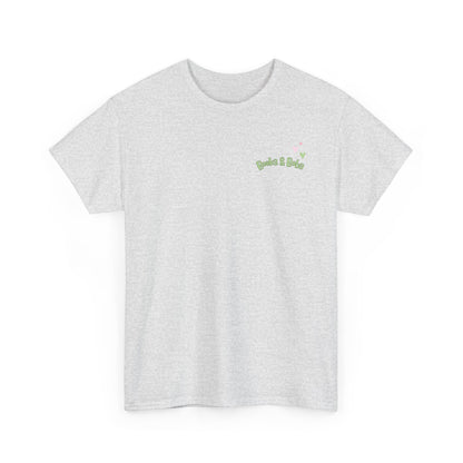 Books and Boba Kawaii Cat Design Unisex Tee