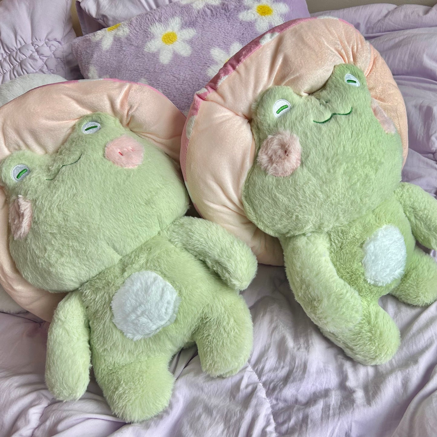 Kawaii Shroom Frog Plush